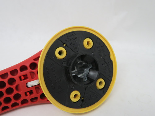 Socomec 142E2111 External Operation Disconnect Handle 0-1 S2 Red USED