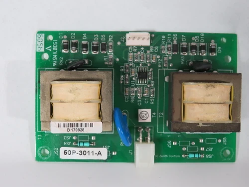 GE Zenith 50P-3011-A ATS MX60 Transformer Board 115/230V 6.3/12.6V 50/60Hz USED