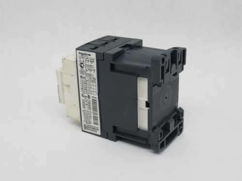 Schneider Electric LC1D09-BD Contactor 24VDC 3P 3N/O NO SUPPRESSOR USED