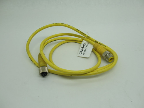 Lumberg RST5-RKT5-612/4FT Sensor/Actuator Cable 5-Position M/F 4' Length USED