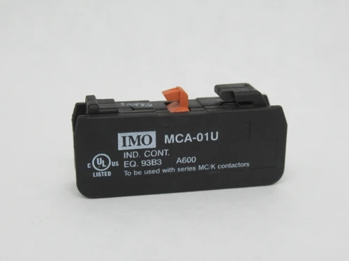 IMO MCA-01U Auxiliary Contact Block 690V 10A 1NC Late Break NOP