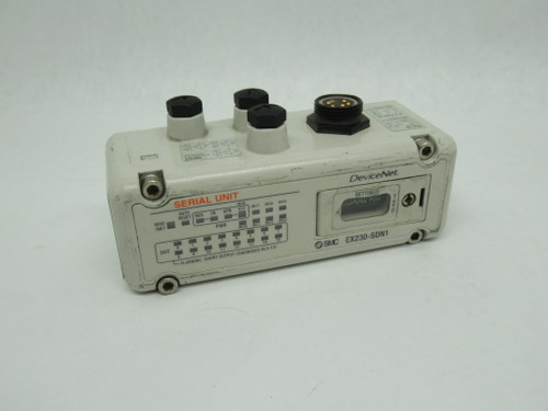 SMC EX230-SDN1 DeviceNet Serial Interface Unit 24VDC USED
