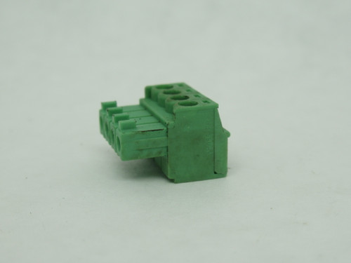 Phoenix Contact MC1.5/4-ST-3.5 PCB Connector 8A 4-Position Green USED