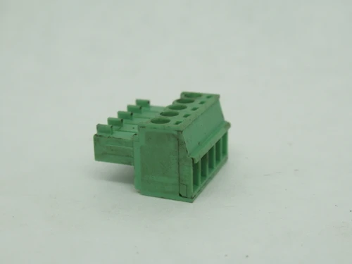 Phoenix Contact MC1.5/5-ST-3.5 PCB Connector 8A 5-Position Green USED