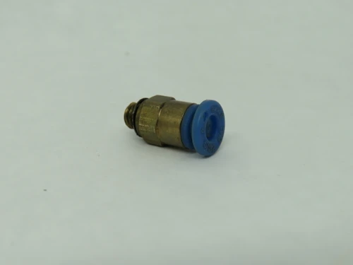 SMC KQH04-M5 Male Connector 4mm Tubing OD M5 Port Size USED