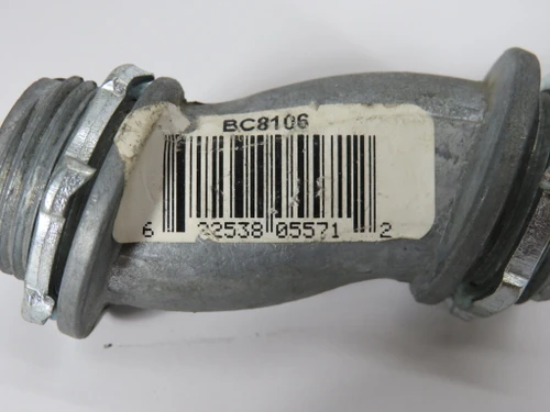 EECOL Electric BC8106 3/4" Rigid/IMC Zinc Offset Conduit Nipple SHELF WEAR NOP