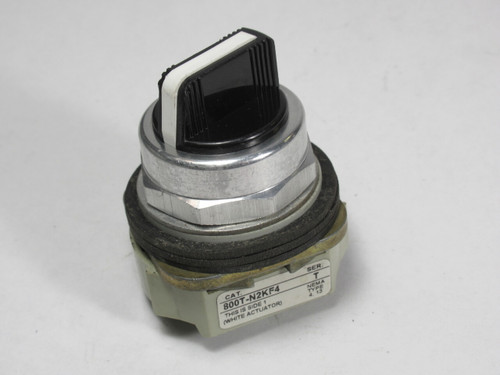 Allen-Bradley 800T-N2KF4 Series T 4-Position Selector Switch No Contacts USED