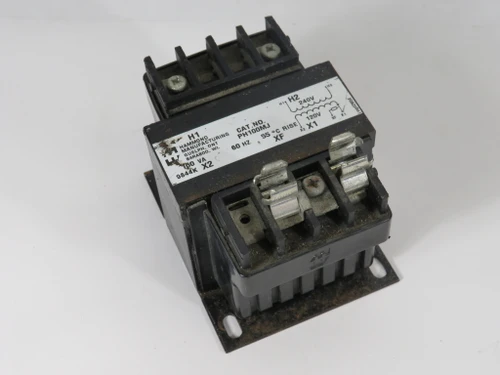 Hammond PH100MJ Control Transformer 100VA Pri:240V Sec:120V MISSING SCREW USED