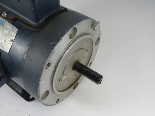 Leeson Motor 3/4HP 1725rpm 115/208-230V D56C TEFC 1Ph 11.4/5.7 S.F.A 60Hz USED