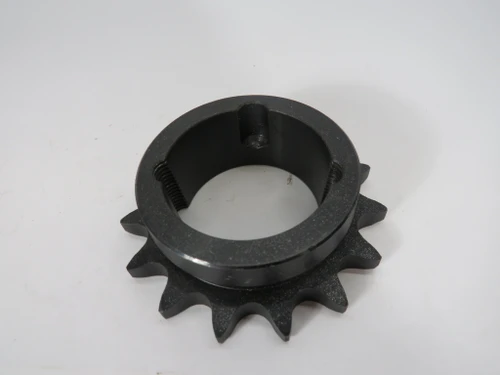 Tsubaki H50BTL15 Roller Chain Sprocket 1/2-1-1/4"ID 15T 50C 5/8"P USED