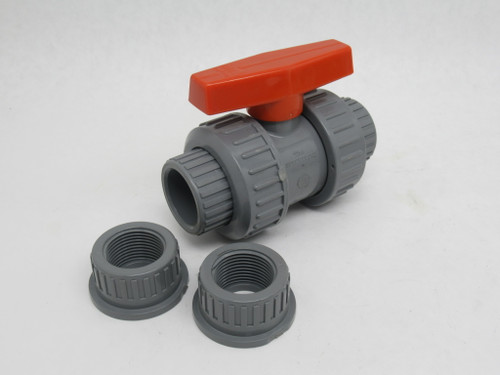 Hytek 32909009 True Union Ball Valve 1" Socket and Threaded Ends BOX DAMAGE NEW
