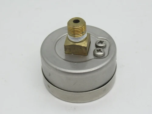 SMC G43-10-01 Dry Pressure Gauge 0-1 MPa 43mm Diameter R1/8" USED