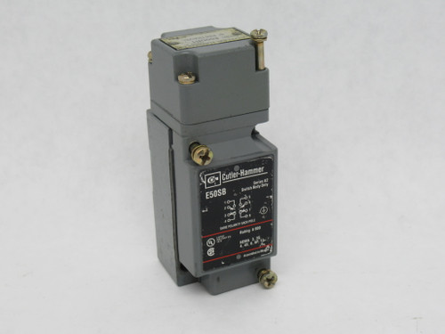 Cutler-Hammer E50SB Limit Switch C/W E50DR1 Side Rotary Head MISSING SCREWS USED