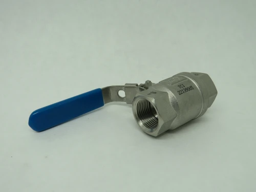 PinAcle 316VTB2075 2-Piece Ball Valve 3/4" FNPT 1000 WOG 316 Stainless USED