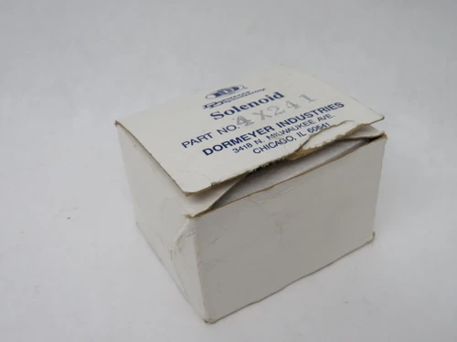 Dormeyer 4X241 2536-M1 Solenoid Coil 115V BOX DAMAGE NEW