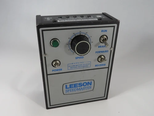 Leeson MM23202D-0163 DC Motor Control 0-90/180VDC 5A NO BASE USED
