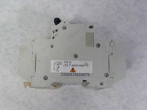 Merlin Gerin 60187 C60-D3A Miniature Circuit Breaker 3A 240VAC 3-Pole USED