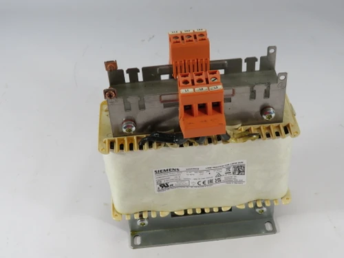 Siemens 6SL3000-0CE21-0AA0 Sinamics Line Reactor 3Ph 380-480V 28A 47-63Hz NOP