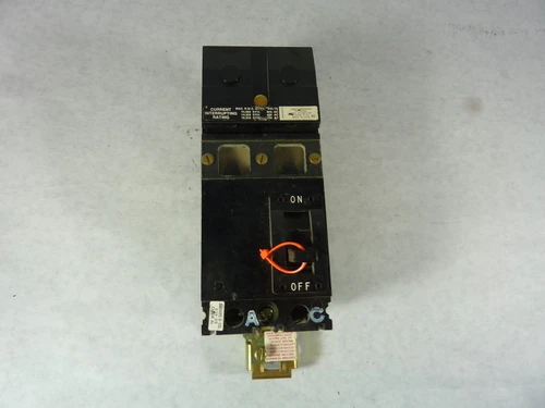 Square D FAB26020AC Circuit Breaker 20A 600VAC 250VDC 2 Pole USED