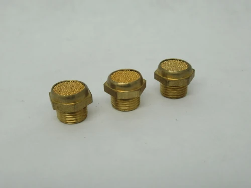 Pneumax SEP18 Flat Silencer on Hex Base 1/8" BSP Lot of 3 USED