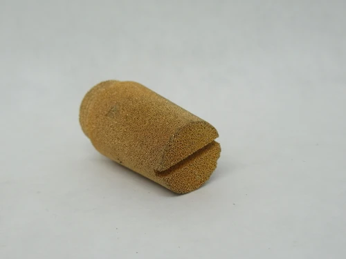 Tameson P2B6J Sintered Bronze Pneumatic Muffler w/ Screw Slot G1/2" USED