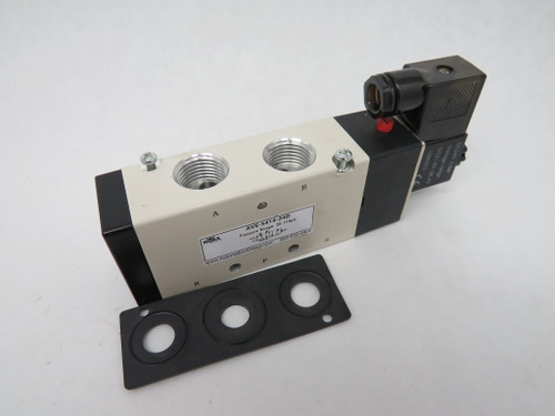 Nitra AVS-5414-24D Pneumatic Solenoid Valve 1/2" NPT 20-115 psi USED
