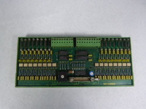 Cegelec M80-60001 Type 28x3515/10 Logic Input Panel USED
