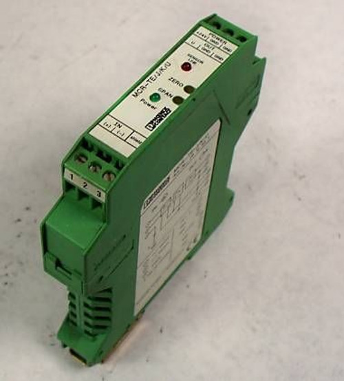 Phoenix Contact 2810531 MCR-TE/J/K/U Signal Conditioner USED