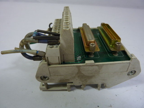 Automation Direct ZL-CMDB25 Connector Module ZipLink 25-Pin Male/Female USED