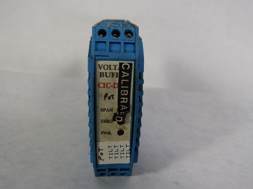 SCI Mech CIC-DC61 DIN Rail Mount Voltage Buffer USED