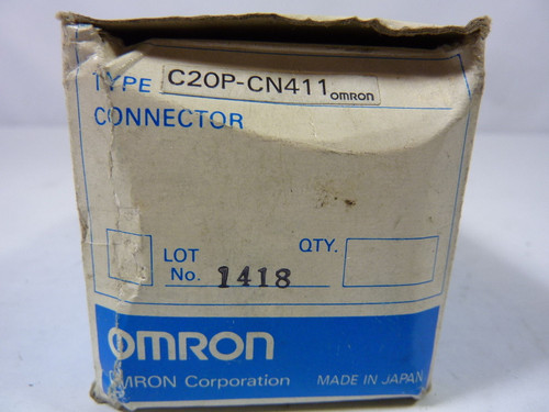 OMRON C20P-CN411 Expansion Connector ! NEW !