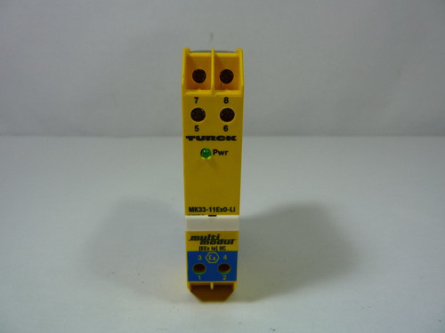 Turck MK33-11Ex0-Li/24VDC Multisafe Multi-module  USED