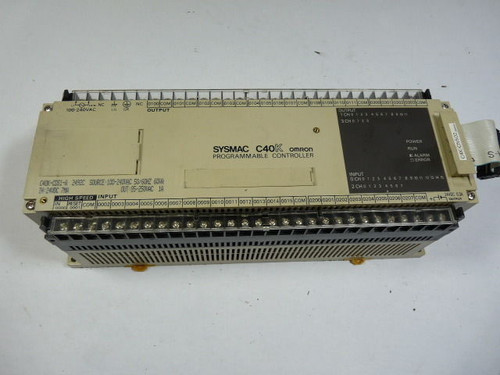 Omron C40K-CDS1-A CPU Module 24VDC USED