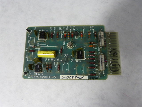 Gettys 11-0089-01 Integrator Control Board USED