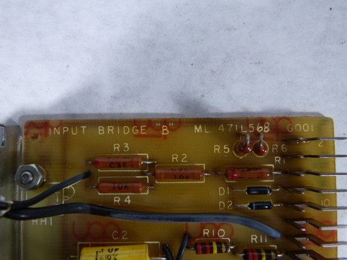 General Electric ML-471L568.G001 Input Bridge with Control Interface USED