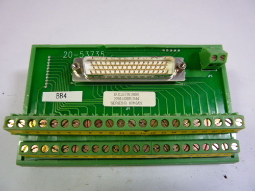 Dinkle/Amphenol 20-53735 (2090-U3BB-D44) Series-B Connector Module USED