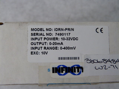 Newport IDRN-PR/N Signal Conditoner 10-32VDC 0-20mA ! NEW !