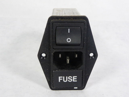 Schaffner FN1394-10-05-11 Power Entry Module Plug 12A 250V USED
