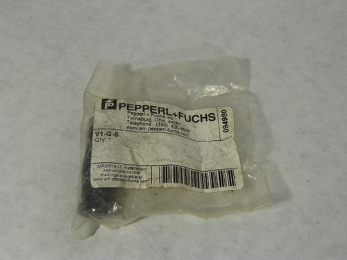 Pepperl+Fuchs V1-G-S Cable Connection  Male  4 Pin NEW