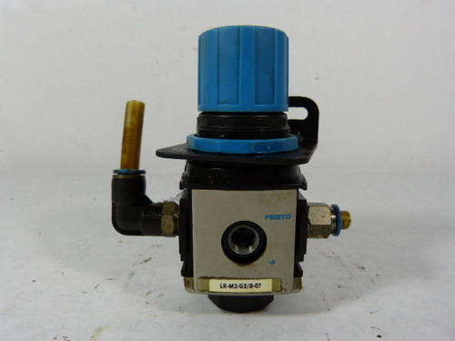 Festo LR-M2-G3/8-07 Pressure Regulator USED