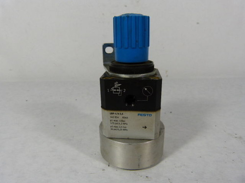 Festo LRP-1/4-2.5 Precision Regulator USED