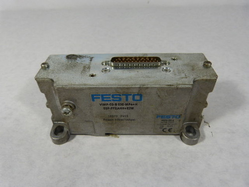 Festo VIMP-03-B03E-MP4-H03P-FF5JAHH?? Control Module USED