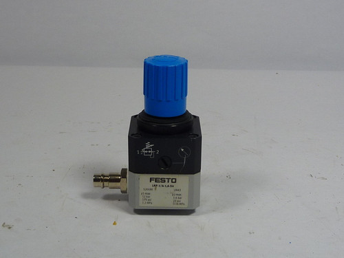 Festo LRP-1/4-1 6-SA Precision Regulator USED