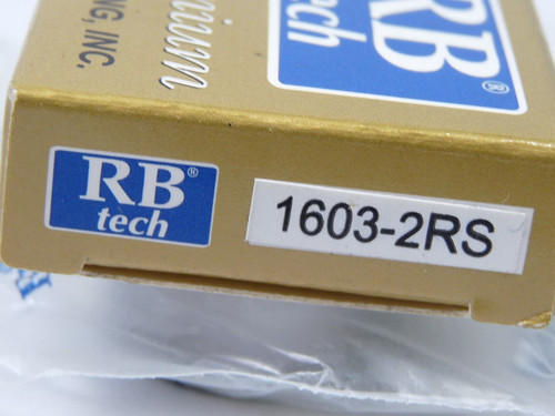 RB Tech 1603-2RS Sealed Bearing 5/16" x 7/8" x 11/32" ! NEW !