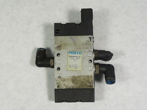 Festo 163142 CPE18-M1H-5L-1/4 Solenoid Valve 2.5 - 10 Bar USED