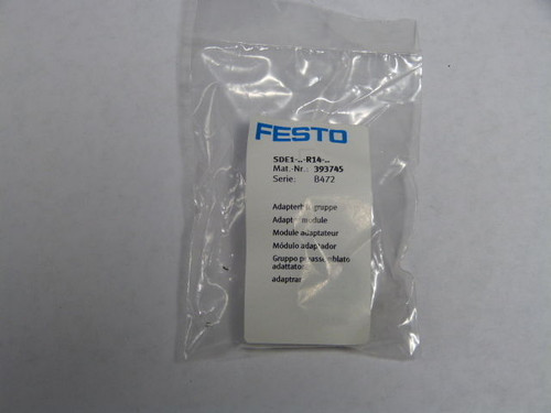 Festo 393745 SDE1 Adapter Module ! NEW !