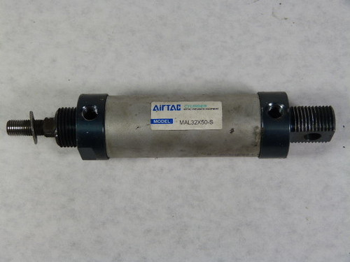Airtac MAL32x50S Single Rod Double Action Pneumatic Cylinder USED