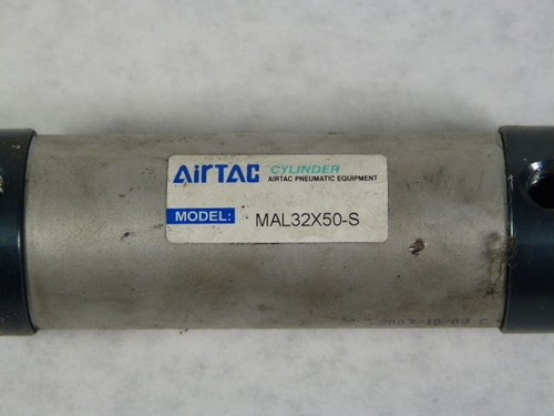 Airtac MAL32x50S Single Rod Double Action Pneumatic Cylinder USED