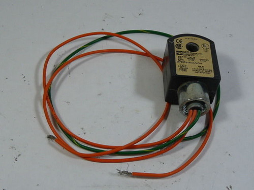 Skinner 08F22C2140AAF4C05 Solenoid Valve 2Way 120VAC 1/2NPT USED