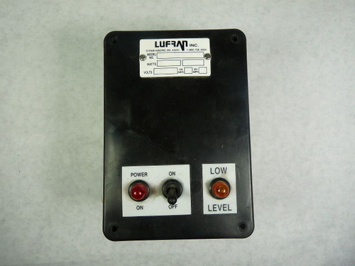 Lufran 2PLL-PB-1 Level Meter 120V 5A USED